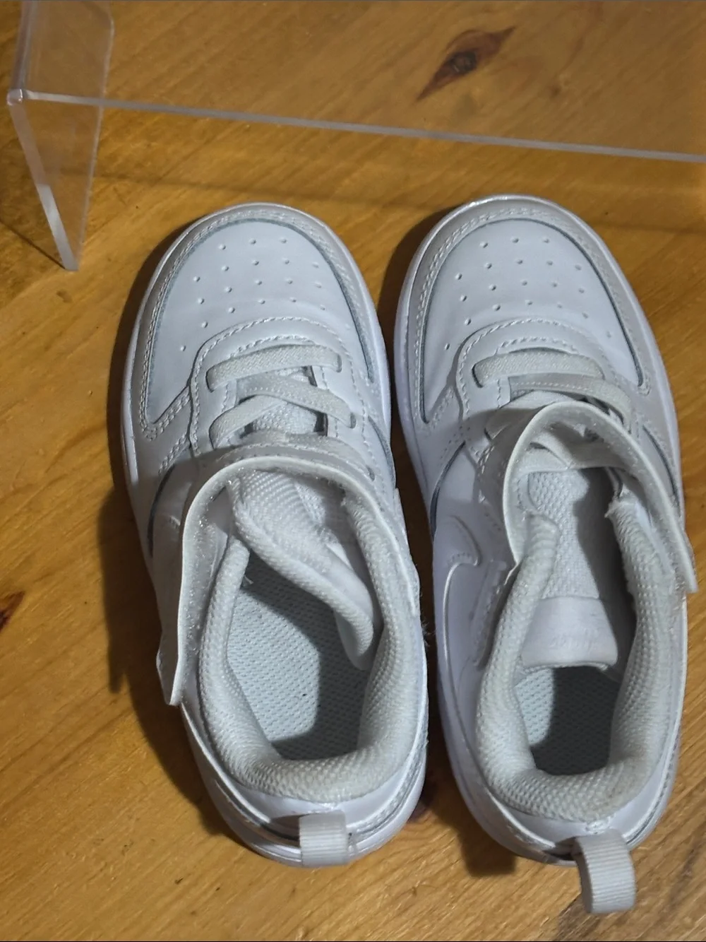 Nike Kids All White Classic Athletic Sneakers 9C